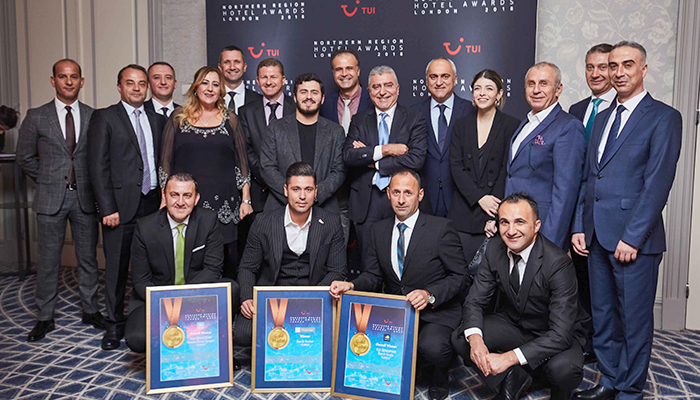 Barut Grubu'nun 5 oteline TUI'den altın madalya