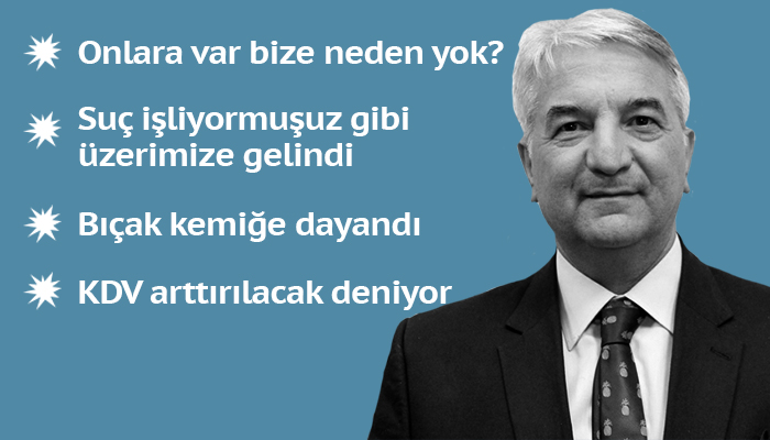 ''Biz 'iyiye gidiyoruz' dedikçe omzumuza omzumuza basılıyor''