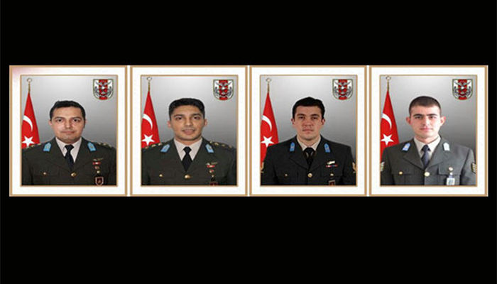 Helikopter kazasında şehit olan askerlerin isimleri belli oldu