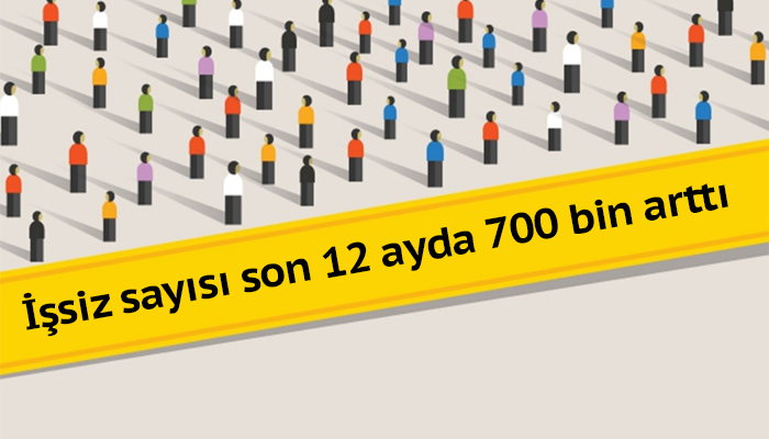 İşsizlik rakamları açıklandı