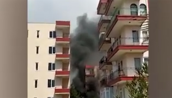 Alanya’da otel yangını