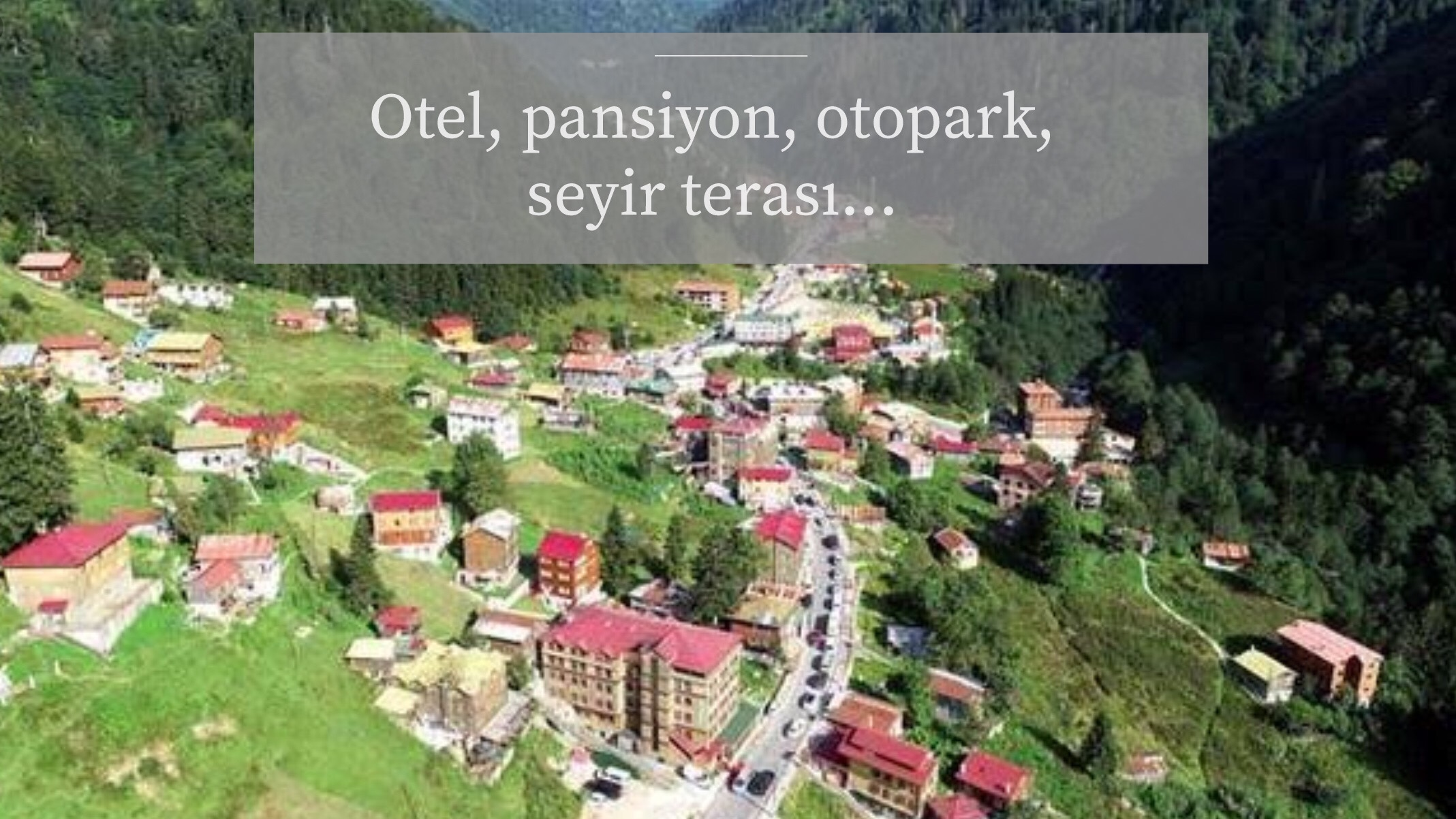 Ünlü yaylaya ‘kentsel dönüşüm’