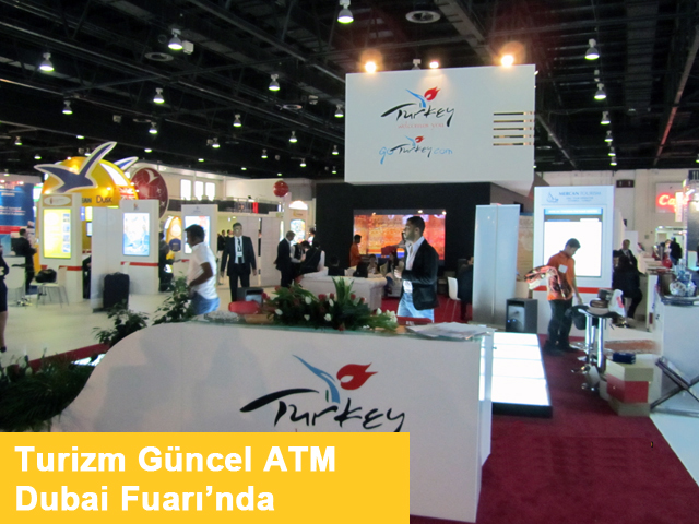 ATM Dubai Fuarı kapılarını açtı. İşte Türkiye standından ilk görüntüler