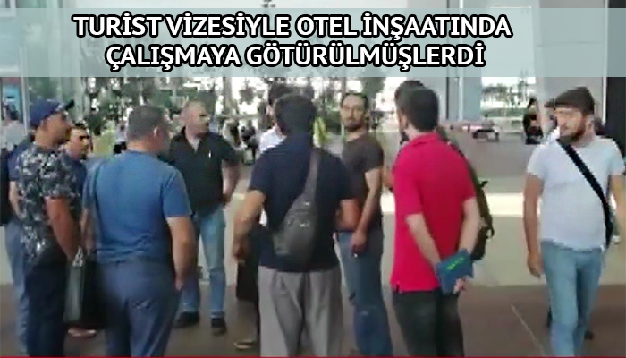 Suudi Arabistan'da mahsur kalan inşaat işçilerinden iyi haber