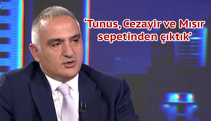 Mehmet Ersoy, 2023 turizm hedefinin değişmesiyle ilgili ne dedi?