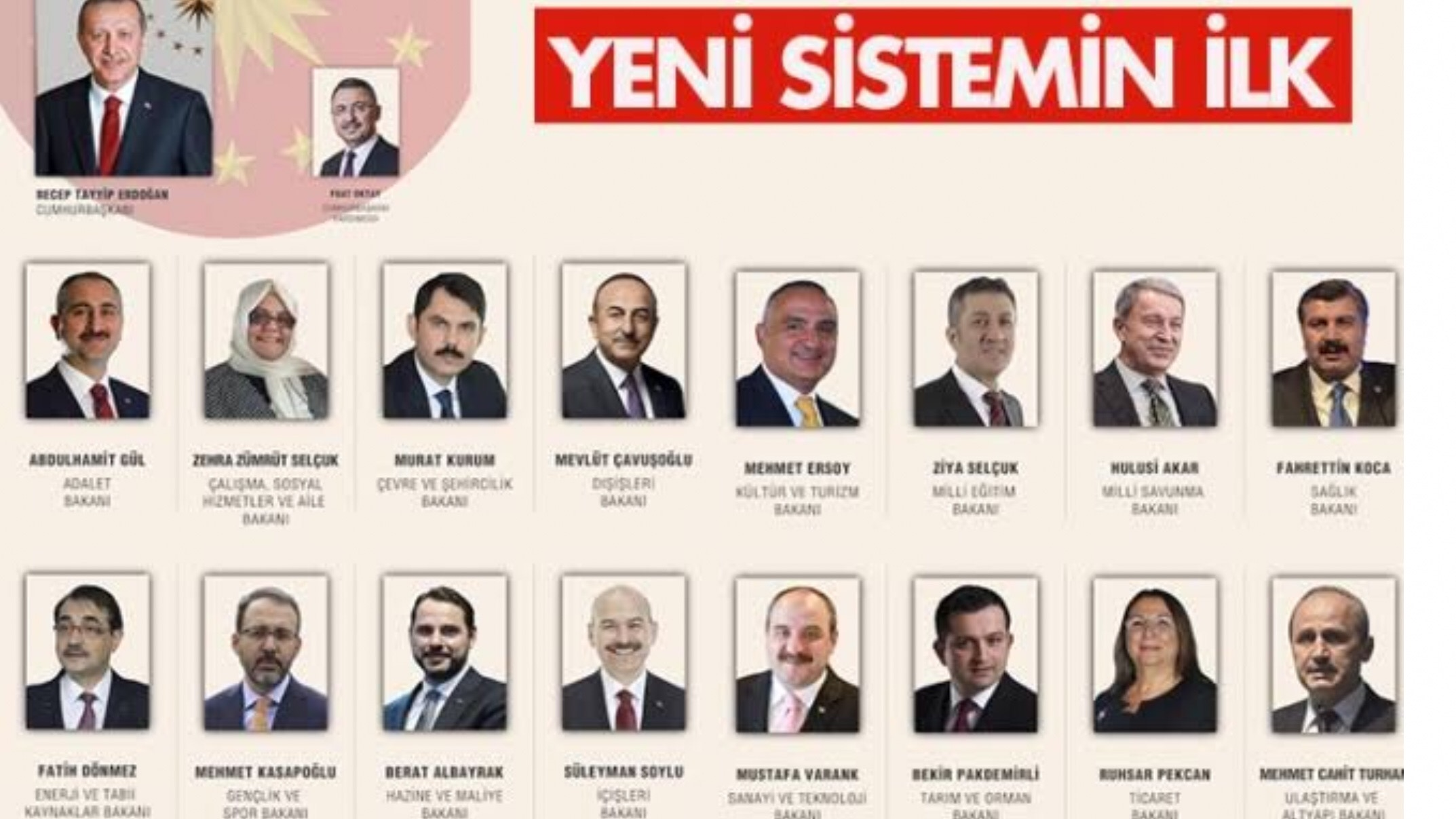 İşte kabinedeki bakanların tanınırlık ve başarı durumları