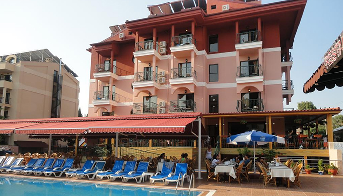 Marmaris’te bulunan otel icradan satışa çıkarıldı