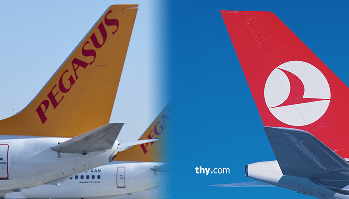 THY'nin karı yüzde 70 düştü, Pegasus'unki yüzde 104 arttı