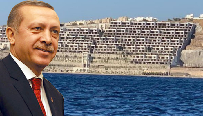 Besa Grubu'nun mühürlü otel inşaatına Erdoğan'dan ziyaret