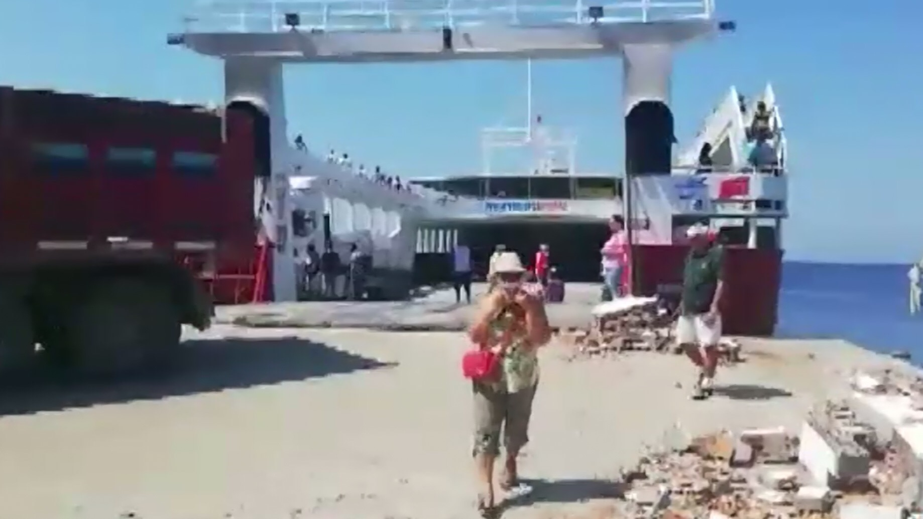 Avşa’da feribot kazası, 7 yaralı