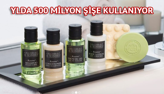 Küresel otelcilik devinden şampuan ve duş jeli adımı
