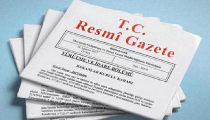 Üç ilde bazı bölgeler endüstri bölgesi ilan edildi