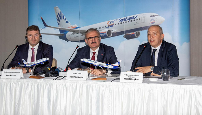 SunExpress 2020 Antalya kapasitesini açıkladı
