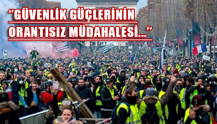 Türkiye'den Fransa'ya seyahat uyarısı