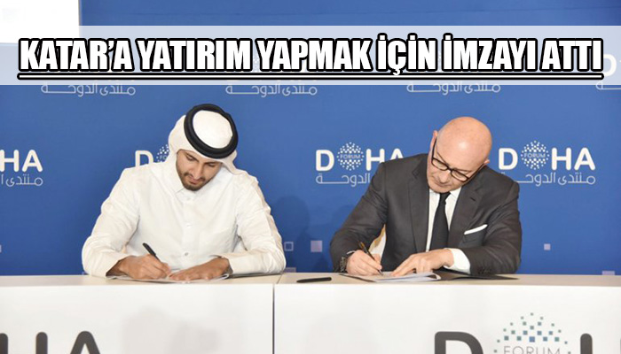 Ferit Şahenk: Katar devletine katkı yapmaktan gurur duyuyoruz