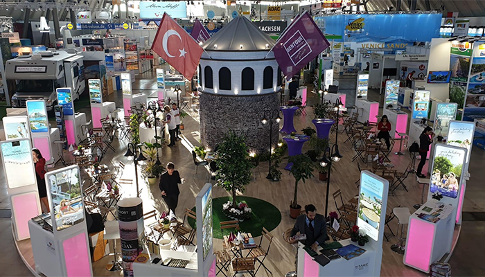 Bakanlığın çekildiği fuara ‘Galata Kulesi’ ile katıldı
