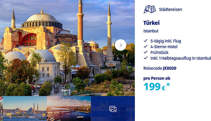 Almanya'dan uçak bileti fiyatına İstanbul turu satıyorlar