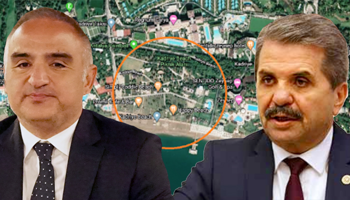Bakan Ersoy’a Belek ve Kadriye sahilleriyle ilgili soru önergesi