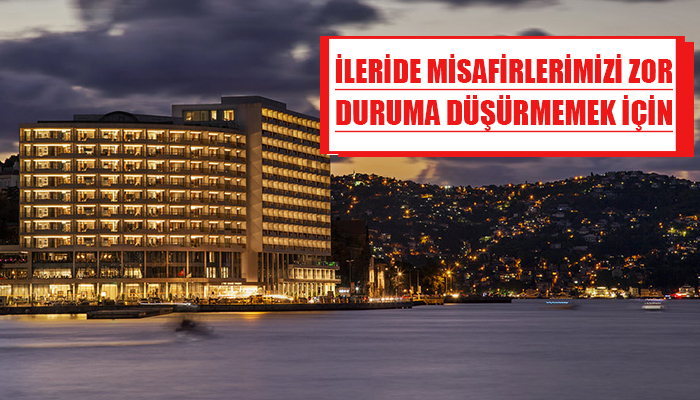 Beş yıldızlı otel 2020 sonuna kadar kapalı kalacağını açıkladı