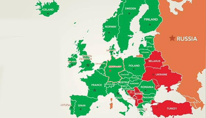 Schengen bölgesi 1 Temmuz'a kadar Türkiye'ye kapalı