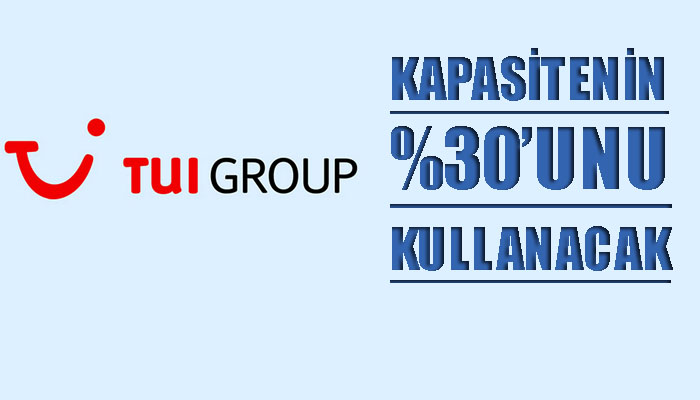 TUI yaz programının sadece 4'te birini satabildi