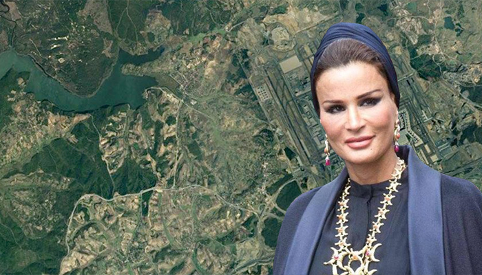 Şeyha Moza'nın Kanal İstanbul'daki arazisi turizm+ticaret alanı oldu