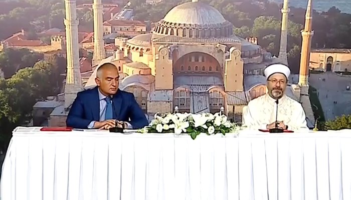Kültür ve Turizm Bakanlığı ile Diyanet arasında 'Ayasofya' protokolü