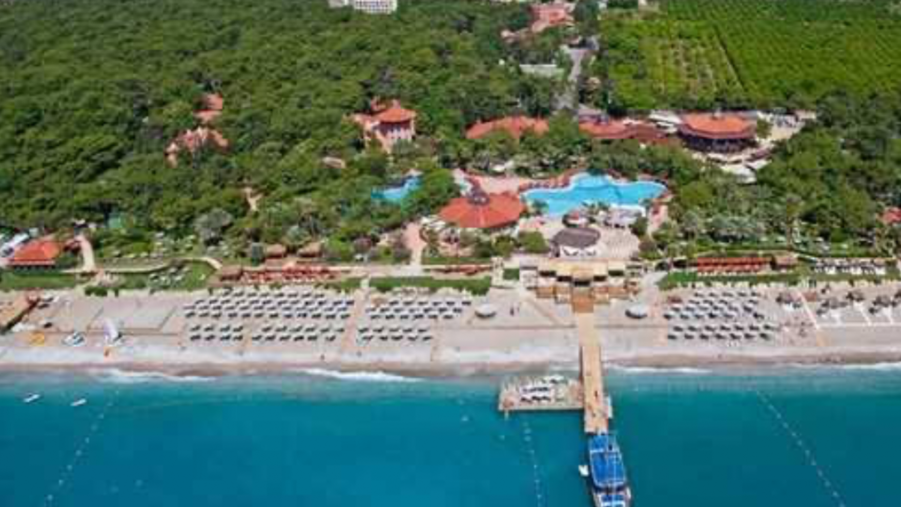 Kemer’deki 5 yıldızlı otel 278 milyon TL’ye icradan satılık