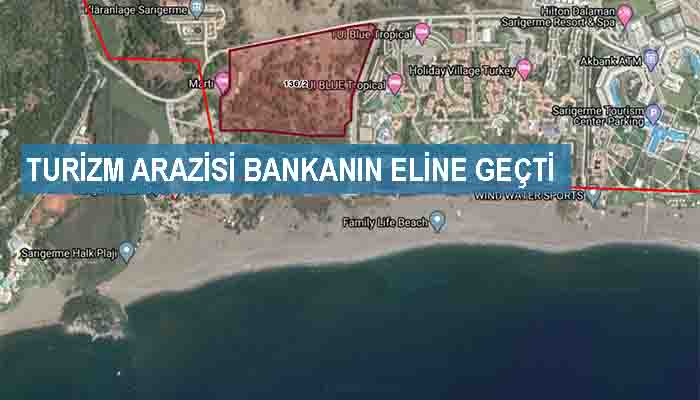 38 milyon liraya satışa çıkarılan turizm arazisi yarı fiyatına satıldı