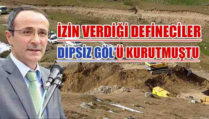 Turizm müdürü kurban keserek göreve geri döndü