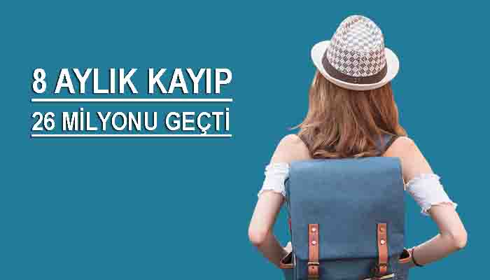 İşte ağustosta ve ilk 8 ayda Türkiye’ye gelen turist sayısı