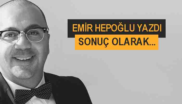Sonuç olarak