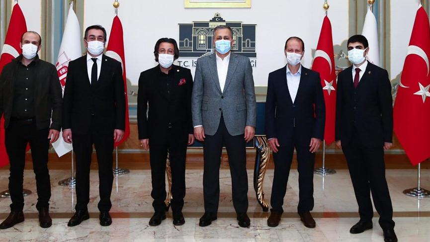 Restorancılar Ali Yerlikaya ile İstanbul'daki normalleşmeyi görüştü
