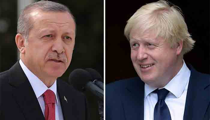 Erdoğan Johnson'la turizmi ve diğer konuları görüştü