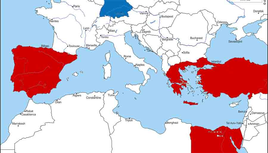 Akdeniz destinasyonları umudunu Alman turiste bağladı