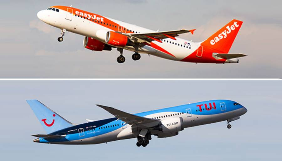 TUI ve EasyJet sezon için Jet2'dan farklı karar aldı
