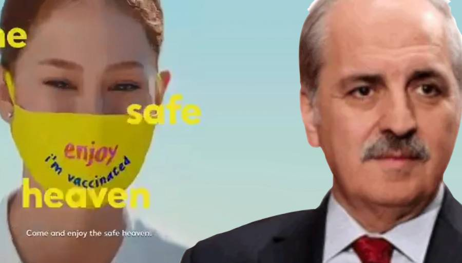 'Aşılıyım' tanıtım filmiyle ilgili bir açıklama da Numan Kurtulmuş'tan