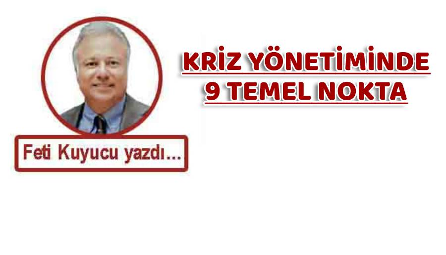 Pandemi döneminde ve krizlerde başarılı yönetişim