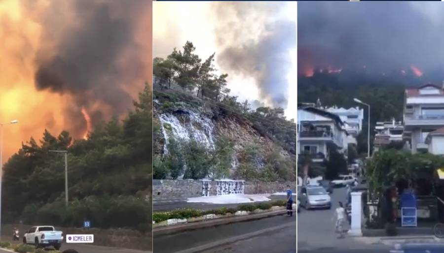 Yangın Marmaris’te de kontrolden çıktı: En güzel yerlerimiz yandı!