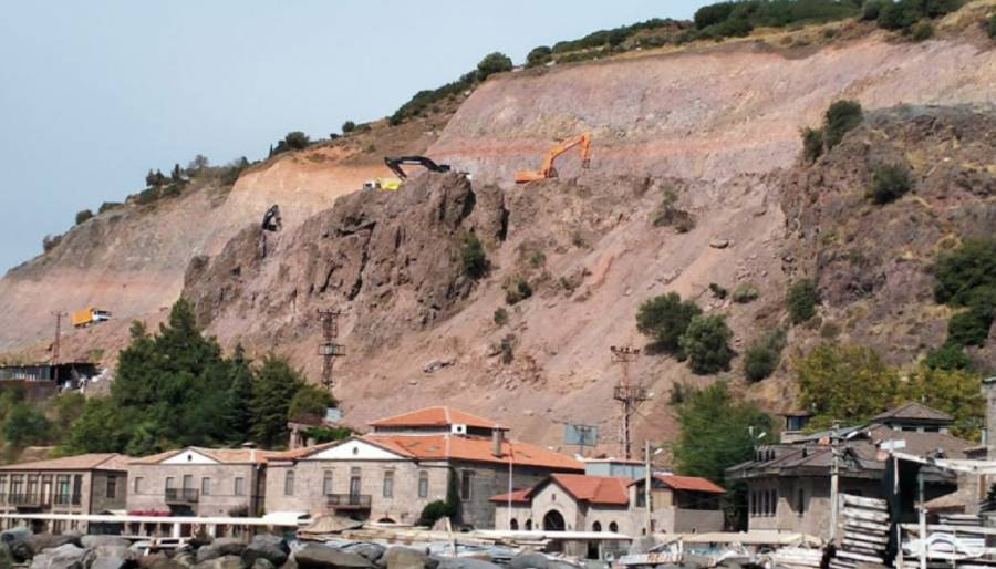 Assos’a 12 bin metrekarelik bir de otopark yapılıyormuş