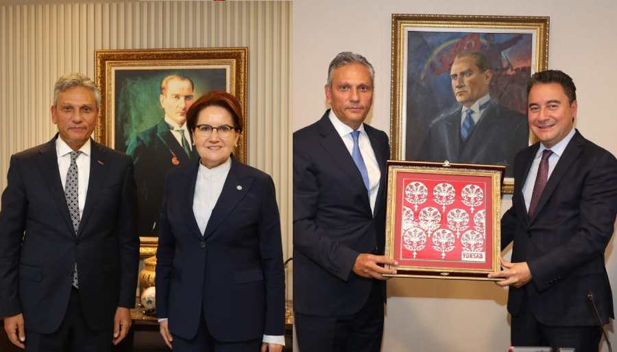 Firuz Bağlıkaya bu sefer Meral Akşener ve Ali Babacan’la görüştü