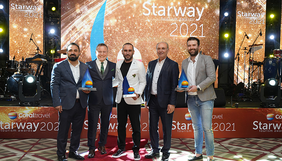 Coral Travel’ın Starway Ödülünü alan iç pazar acentesi belli oldu