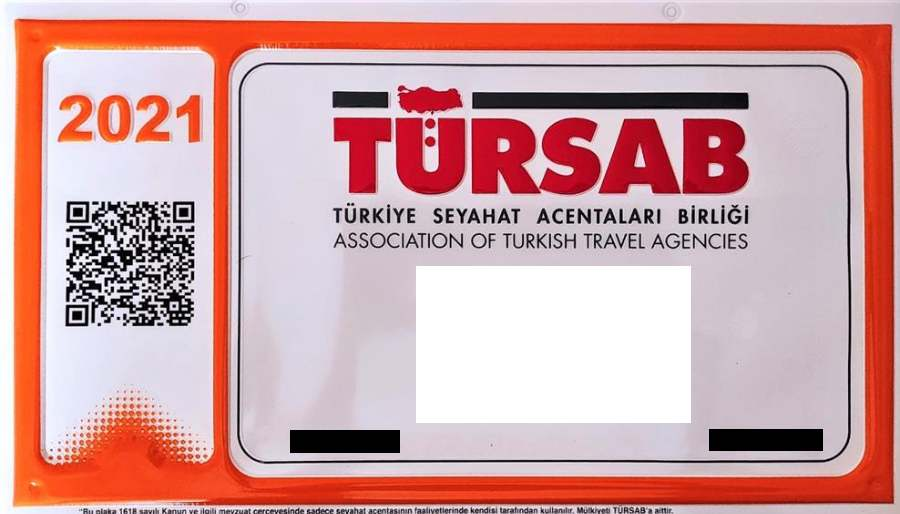 TÜRSAB plakalarında fiyat artışı