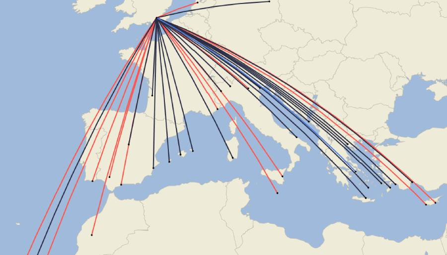 Euroflyer geliyor, İngiltere seyahat pazarında rekabet kızışacak