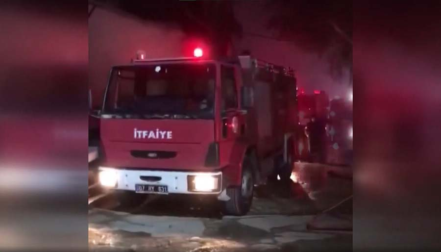 5 yıldızlı otelde yangın