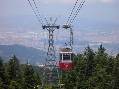  Hukuki engeller aşıldı, teleferik Uludağ oteller bölgesine uzatılıyor