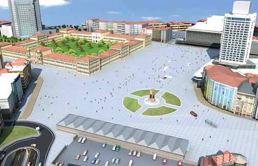 Taksim projesi onaylandı, meydanın üstünü altına indirecekler