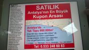 Antalya'da 660 bin metrekarelik arsa satılıyor