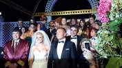 Antalya'da Barut ve Cömertoğlu ailelerini birleştiren düğün