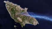 Yunanistan’ın Rodos Adası küle döndü